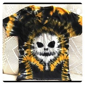 Hand Crafted Tie Dye Cotton Tee.  Men's Medium.